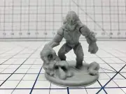 Coral Golem Mini - Savage Atoll - Hero's Hoard - DND - Pathfinder - Dungeons & D