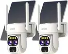 Cameras for Home Security Wireless Outdoor Solar,Alexa Camera 2 PACK