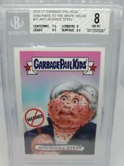 2016-17 Garbage Pail Kids Anti-Science Stein BGS 8 NM-MT Sticker 370 Made RARE