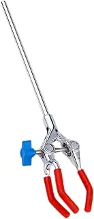 Gatuida 3 Flask Clamp Three-claw Clip Laboratory Flask Clamp Holder Metal Flask Clamp Holder Laboratory Flask Clamp Stand Laboratory Burette Clamp Flask Clamp for Laboratory