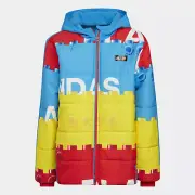 Kids Adidas x Lego U Lego W 2in1 Puffer Padded Jacket - Size Large HM2228 $220