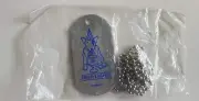 New Bud Light Vintage 1987 Spud Mackenzie Busch Bud Light Beer Dog Tag Chain