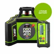 IMEX 600m Red Beam Rotary Laser Level with mm-Receiver 012-I88R