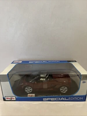 Lamborghini Gallardo Spyder - 1/18 Diecast Metal "NEW" Special Edition! Maisto