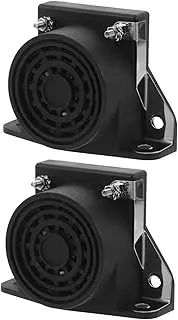 HEALEEP 2pcs Backup Alarm for Trucks Loud Reversing Beeper Durable Construction Car Horn Easy Installation for Enhanced Safety