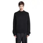 [JIL SANDER] Midweight Alpaca Wool Sweater Black