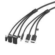 Skywin 3-In-1 round HTC Vive Compatible Cable - Replacement for HTC Vive 3 in 1 HDMI+USB+DC 5 Meter Cable for Linkbox and Headset Connection (16 Foot)