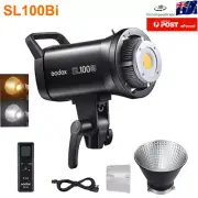 Godox SL100Bi Bi-Color LED Video Light Bowens 2800-6500K with RC-A6 Remote
