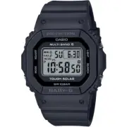 Casio Baby-G Watch Radio Solar BGD-5650-1JF Black New F/S