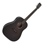 Acoustic Guitar Tanglewood Twbb Sde Blackbird Smokestack Black Satin