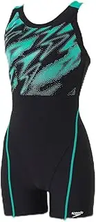 [Speedo] Speed Hyper Boom Loosen Half Kneeskin Fitness Swimsuit