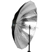 Xlite Jumbo Black/Silver Umbrella 180cm