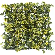 20" Artificial Faux Reineckea Carnea Leaf Privacy Fence Screen Decor Panel Hedge