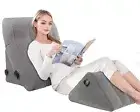 Inflatable Wedge Pillow Set for Sleeping, Bed Wedge Pillow Set for Travel, Post