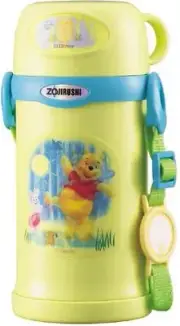 ZOJIRUSHI Winnie the Pooh Stainless Steel Bottle Tough Kids SC-LC60D-EZ