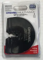 Dremel MM450B 3-PK Wood & Drywall Oscillating Multi-Tool Blades