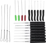 22 Pcs Key Extractor Tool Set, Lock Pick Set Tension Tool Removal Removal Hooks