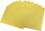 Gold Tone Shiny EVA Foam Sheets 11 X 8 Inch 2Mm Thick for Crafts DIY Projects 12