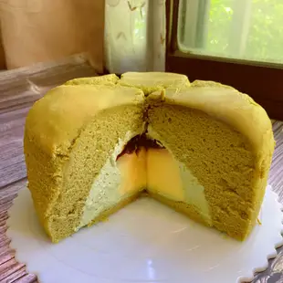 New妞餅舖～123整顆布丁戚風蛋糕   靜岡抹茶蛋糕 布丁蛋糕 拜拜蛋糕