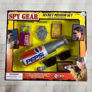 Vintage 1997 Pepsi Spy Gear Secret Mission Agent Toy Set NIB NRFB