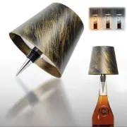 Wireless Bottle Lamp 2025 New 3 Color Stepless Dimming Wireless Wine Bottle L...