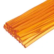 Mini Hot Glue Sticks for Glue Gun 8-inch x 0.28-inch Clear Orange 30Pcs