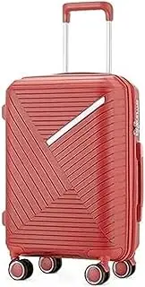 [Wnota] Trolley Suitcase Luggage Carry On Lightweight Suitcase Travel Luggage with Spinner Wheels Suitcase Luggage Suitcase (Color : E, Size : 20in)