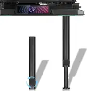 GPU Support Bracket, 8.27" Long GPU Support PC Graphics Card Support GPU Stand