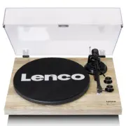 Lenco Pine Turntable 42cm Aluminium Bluetooth/USB Connection Vinyl Record Player