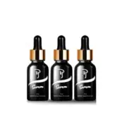 PJ Serum Hair Tonic Care Products Mustache Eyebrows Beard Sideburns 15 ml x 3