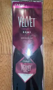 Outre Velvet 100% Remi human hair remi yaki wave color 2 16”