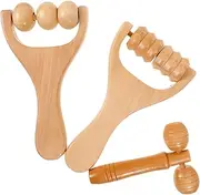 PACKOVE 1Set Massage Roller Tool Deep Tissue Hand Massager for Body Face and Legs Durable Manual Massage Roller for Relaxation and Comfort Lightweight Portable Design