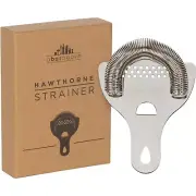 Hawthorne Cocktail Strainer - Stainless Steel Strainer for Professional Barte...