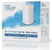 Linksys WHW0101 Velop Dual-Band Home Wi-Fi System 1,500 sq ft Wireless Router