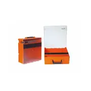 Orange Deep Rolacase with Clear Lid