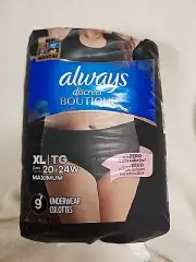 Always Discreet Boutique Incontinence and Postpartum Underwear for Women