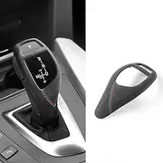 BETTERHUMZ Car Interior Trim for BMW F20 F22 F30 F33 F34 F36 435i 420i 430i 440i 425i 1 2 3 4 Series 228i 220i 218i 225i Gear Shift Knob Cover for Alcantara Wrap Tuning Accessories