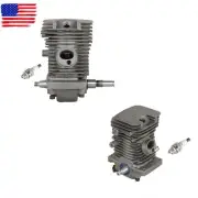 2 × Cylinder Piston 38mm For Stihl MS170 MS180 018 Chainsaw Engine