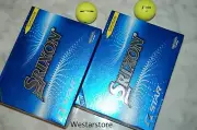 SRIXON Q - STAR 2 DOZEN Yellow GOLF BALLS Free Tees + MARKERS