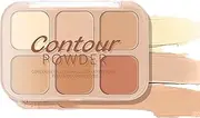 Makeup Concealer Palette | 6 Color Facial Contouring Palette | Long-Lasting Beauty Supplies for Datings, Parties, Night Out, Shopping, and Daily Use