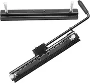 2Pcs Seat Slider Track, Seat Slider Track Adjustable Seat Sliding, Universal Seat Sliders Seat Mounting Track Replace for Go Kart Four Wheel Off Road UTV