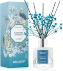 Reed Diffuser Set,3.38 Fl Oz (100 Ml) - Ocean Mist&Sea Salt Oil Diffusers with 8