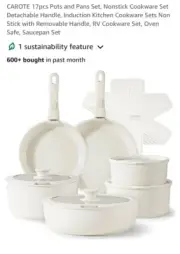granite cookware set (17 Pcs)