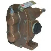 Rotary Gear Pump Head Bronze 1 in NPT 3 HP 100 PSI Pedestal Mount Light Duty