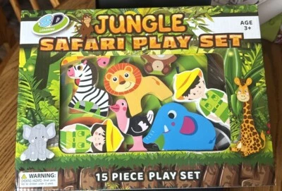 SD Learning Jungle Safari Play Set New Unopened