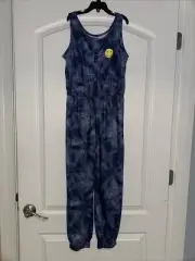 *NWT Girls Old Navy - Blue Tie Dye - Pants /Tank Jumpsuit - Size 10-12