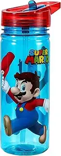 Super Mario 580ml Water Bottle for Kids School Drinks Bottle Made of Durable Tritan Reusable BPA Free