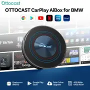 All-in-1 Ottocast i3 BMW Multimedia Aibox Wireless Carplay+Android Adapter w/YT