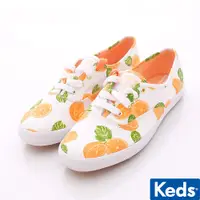 在飛比找蝦皮商城優惠-Keds品牌經典帆布白/柑橘/斜紋布/橡膠52696(女段)