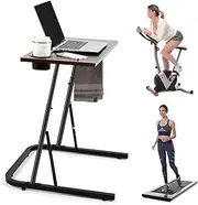 Weysat Adjustable Bike/Treadmill Trainer Fitness Desk for Treadmill, Spinning Cycling Workstation Standing Table, Indoor Cycling Training Standing Table, Indoor Workstation Bike Desk